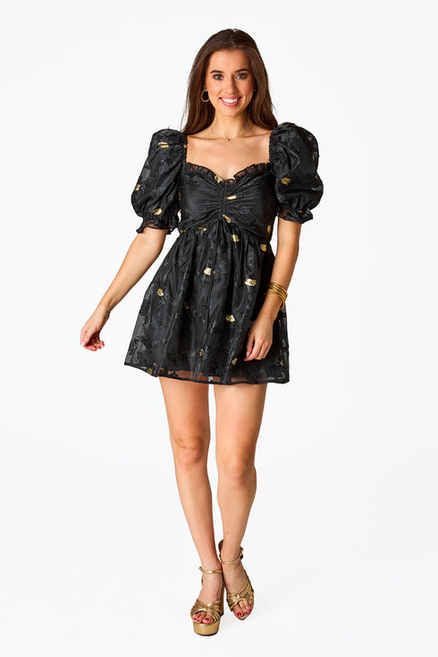 colby-puff-sleeve-mini-dress-koi Buddy Love - Sophia's Style--Black-M-3